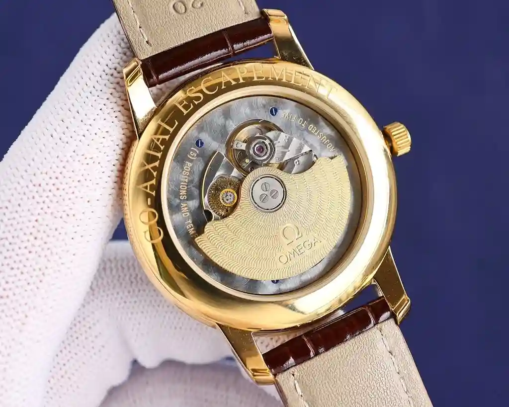General Watches Omega white 1150 gold 1 Watch view 4