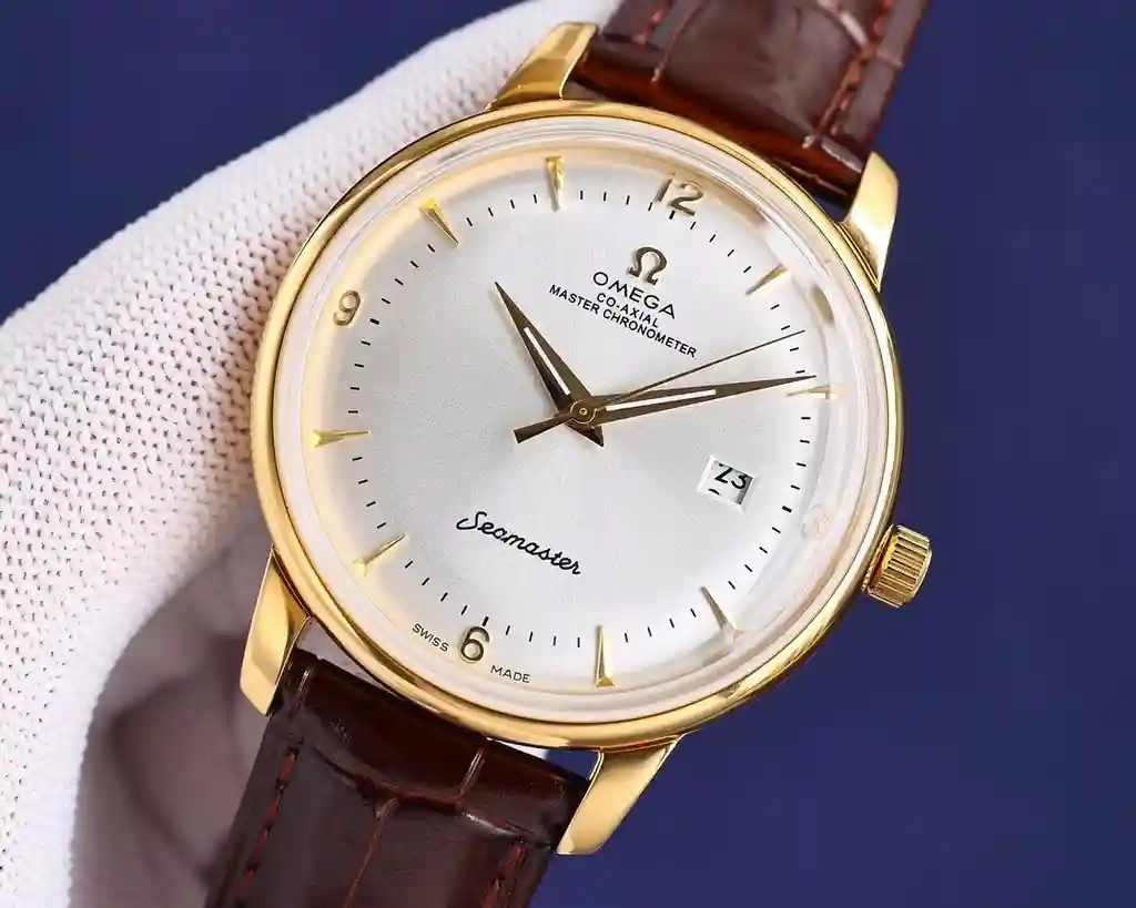 General Watches Omega white 1150 gold 1 Watch view 7