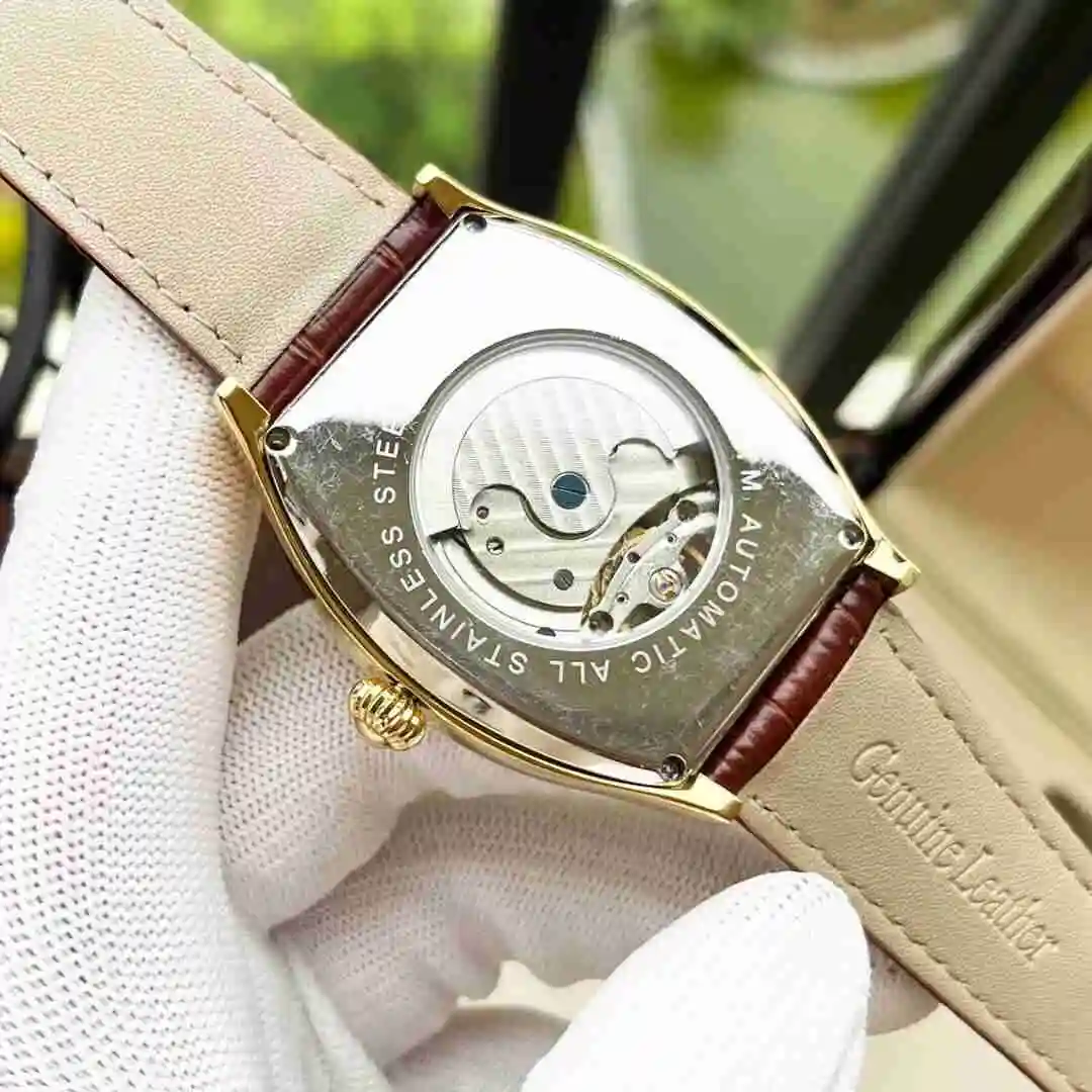 General Watches Vacheron Constantin Jiangshi Danton Watch Men's Watch Paired with Original Fully Automatic Mechanical Movement, Top Grade 316 Precision Steel Case with Mineral Super Strong Mirror Diameter 42mm KK04850 view 3