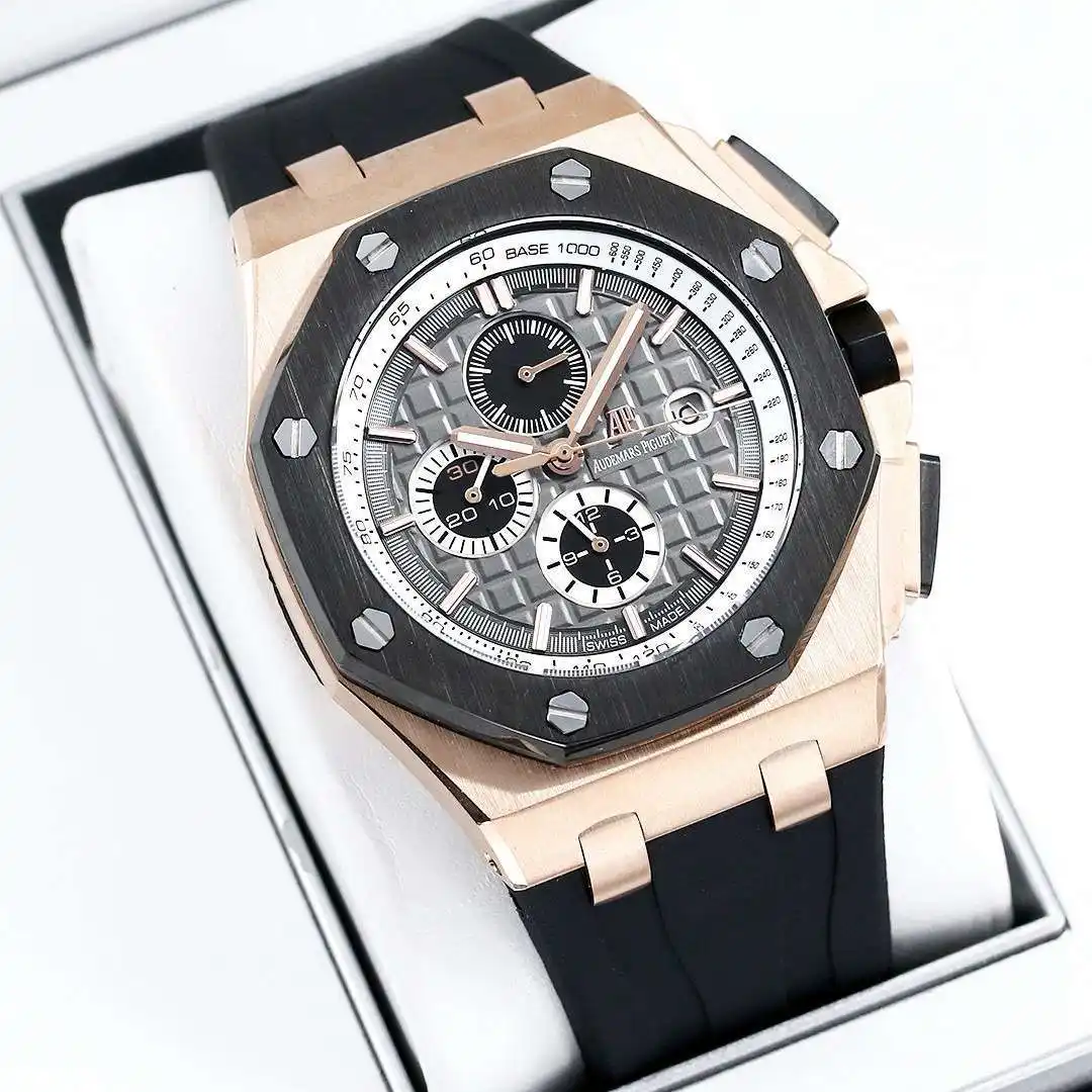 General Watches Watch, men's watch with original fully automatic mechanical movement, top-grade 316 stainless steel case and strap, mineral super mirror, diameter 42cm KK06050 view 6