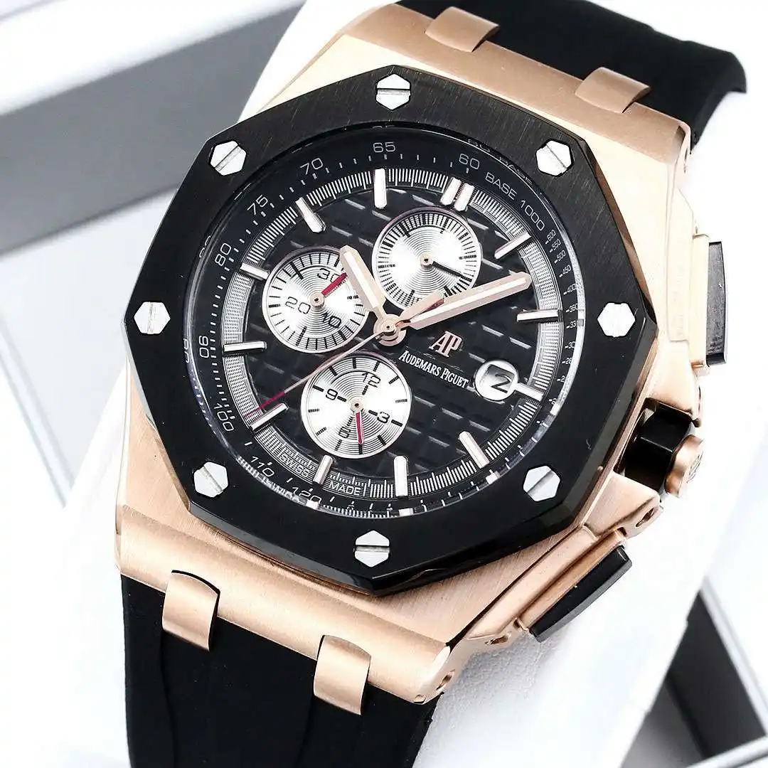 General Watches Watch, men's watch with original fully automatic mechanical movement, top-grade 316 stainless steel case and strap, mineral super mirror, diameter 42cm KK06050 view 8