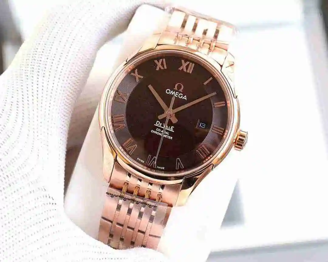 General Watches Omega Watch Men's Watch Paired with Original Fully Automatic Mechanical Movement Top Grade 316 Precision Steel Case with Mineral Super Strong Mirror Diameter 40mm KK05800 5 view 7