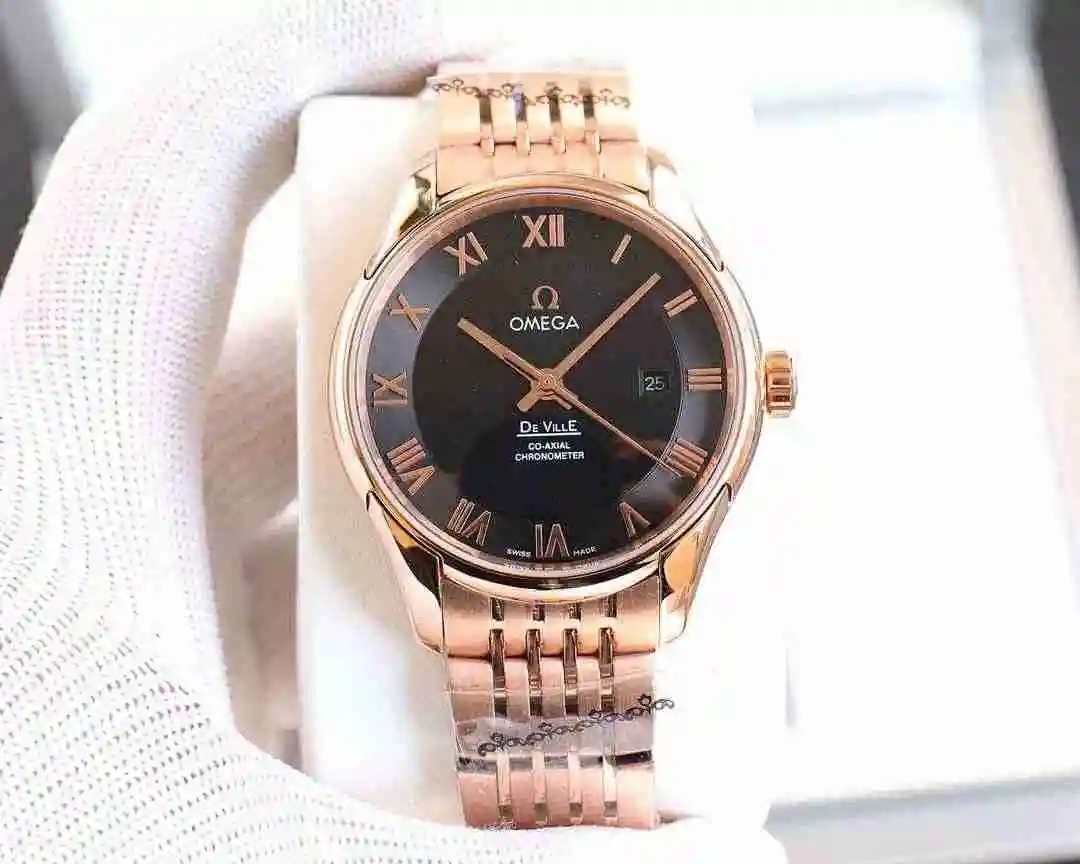 General Watches Omega Watch Men's Watch Paired with Original Fully Automatic Mechanical Movement Top Grade 316 Precision Steel Case with Mineral Super Strong Mirror Diameter 40mm KK05800 5 view 8