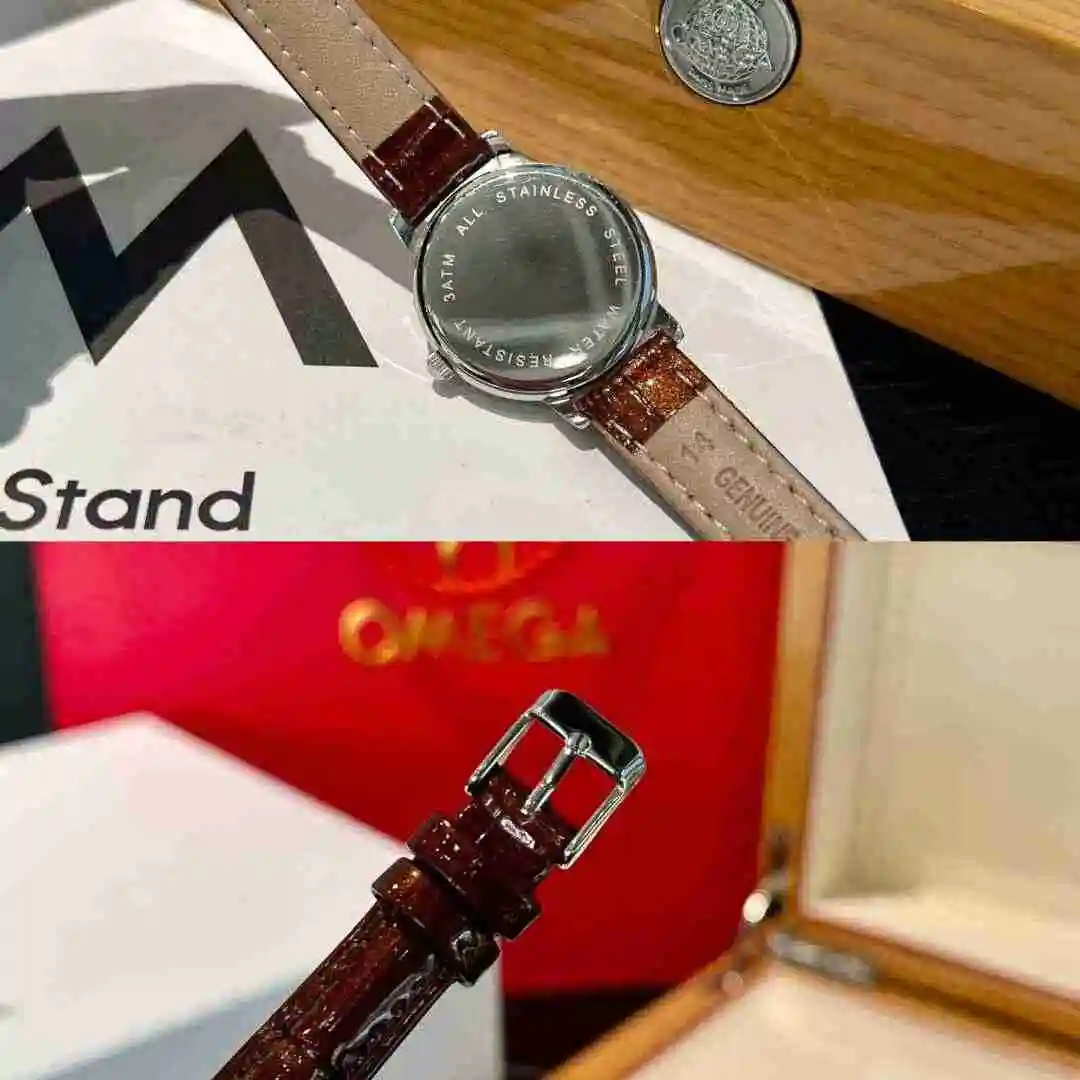 General Watches Omega Watch Women's Watch Paired with Original Fully Automatic Mechanical Movement Top Grade 316 Precision Steel Case with Mineral Super Strong Mirror Diameter 34mm KK02450 1 view 2