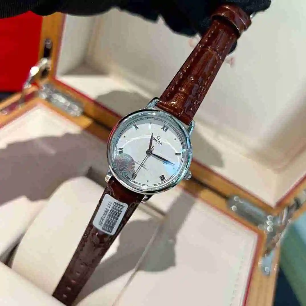 General Watches Omega Watch Women's Watch Paired with Original Fully Automatic Mechanical Movement Top Grade 316 Precision Steel Case with Mineral Super Strong Mirror Diameter 34mm KK02450 1 view 4