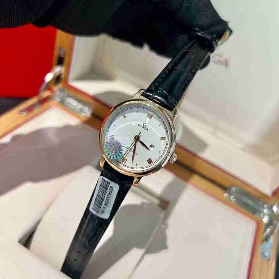 General Watches Omega Watch Women's Watch Paired with Original Fully Automatic Mechanical Movement Top Grade 316 Precision Steel Case with Mineral Super Strong Mirror Diameter 34mm KK02450 1 view 6