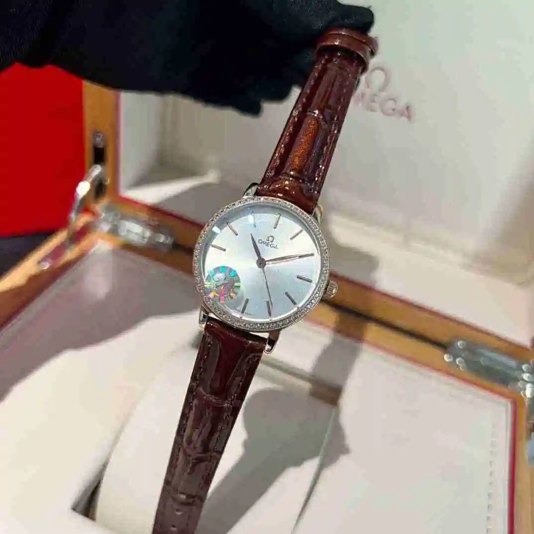 General Watches Omega Watch Women's Watch Paired with Original Fully Automatic Mechanical Movement Top Grade 316 Precision Steel Case with Mineral Super Strong Mirror Diameter 34mm KK02450 1 view 7