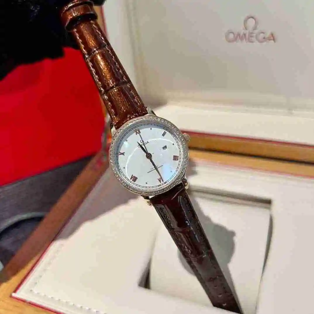 General Watches Omega Watch Women's Watch Paired with Original Fully Automatic Mechanical Movement Top Grade 316 Precision Steel Case with Mineral Super Strong Mirror Diameter 34mm KK02450 1 view 8