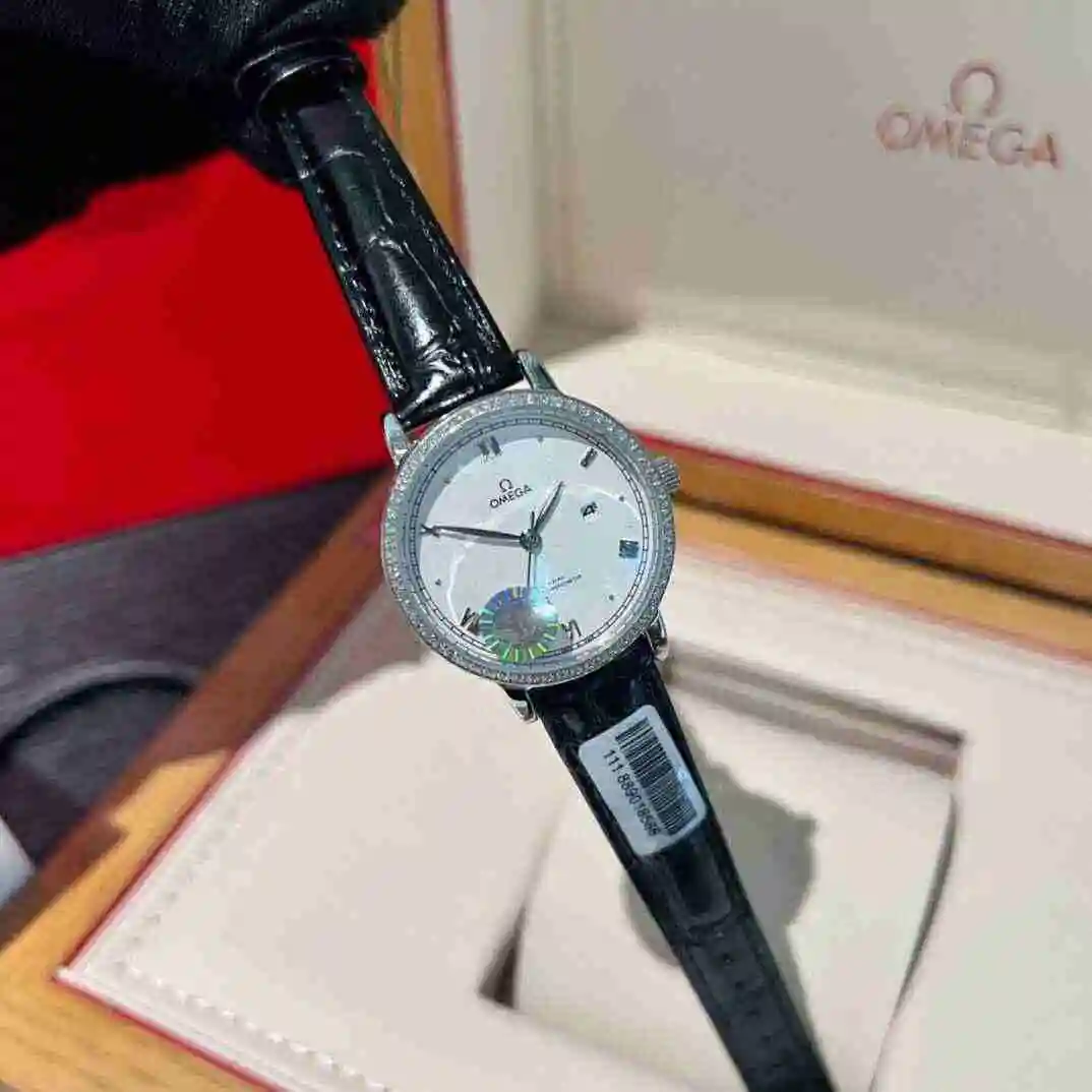 General Watches Omega Watch Women's Watch Paired with Original Fully Automatic Mechanical Movement Top Grade 316 Precision Steel Case with Mineral Super Strong Mirror Diameter 34mm KK02450 1 view 9