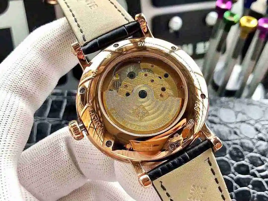 General Watches Patek Philippe Watch Men's Watch Paired with Original Fully Automatic Mechanical Movement Top Grade 316 Precision Steel Case Case with Mineral Super Strong Mirror Diameter 42mm KK05350 2 view 3