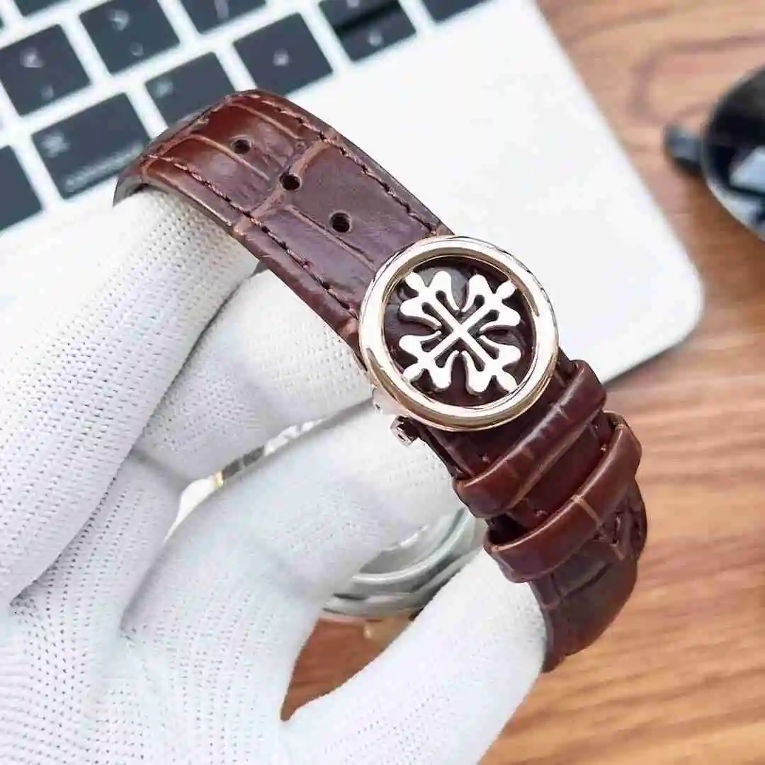 General Watches Patek Philippe Watch Men's Watch Paired with Original Fully Automatic Mechanical Movement Top Grade 316 Precision Steel Case Case with Mineral Super Strong Mirror Diameter 43mm KK05250 1 view 3