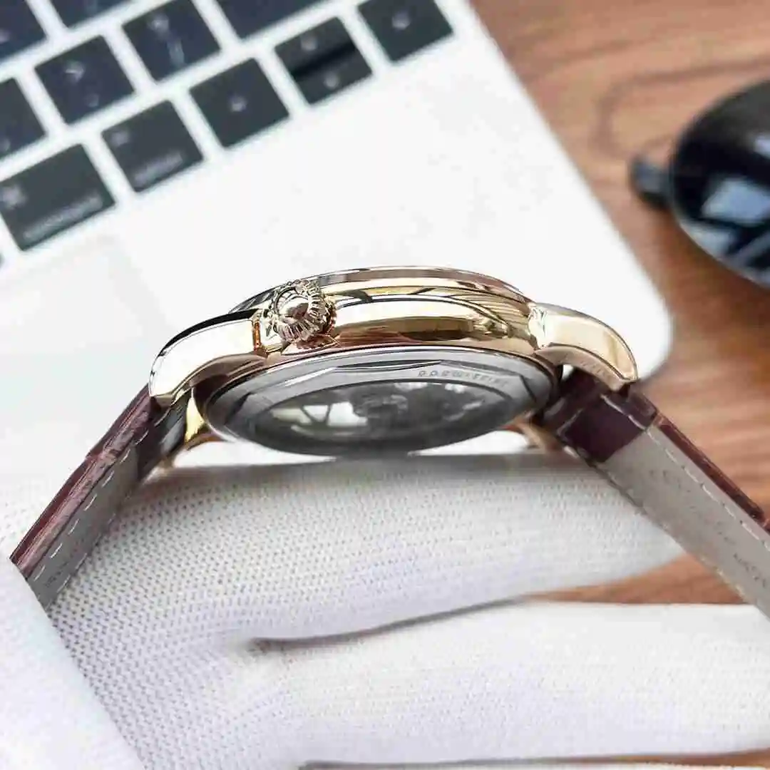 General Watches Patek Philippe Watch Men's Watch Paired with Original Fully Automatic Mechanical Movement Top Grade 316 Precision Steel Case Case with Mineral Super Strong Mirror Diameter 43mm KK05250 1 view 5