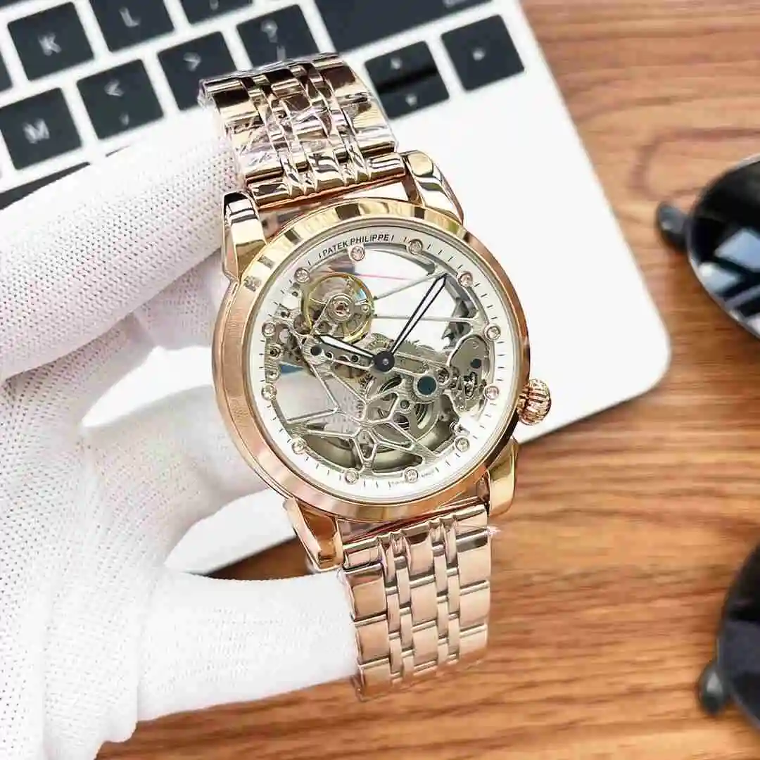 General Watches Patek Philippe Watch Men's Watch Paired with Original Fully Automatic Mechanical Movement Top Grade 316 Precision Steel Case Case with Mineral Super Strong Mirror Diameter 43mm KK05250 1 view 6