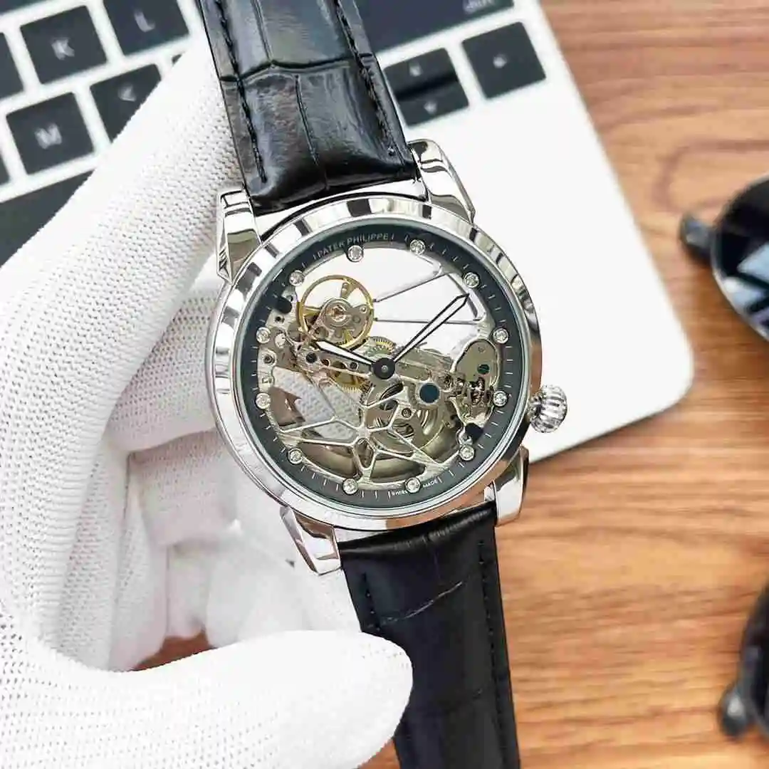 General Watches Patek Philippe Watch Men's Watch Paired with Original Fully Automatic Mechanical Movement Top Grade 316 Precision Steel Case Case with Mineral Super Strong Mirror Diameter 43mm KK05250 1 view 8