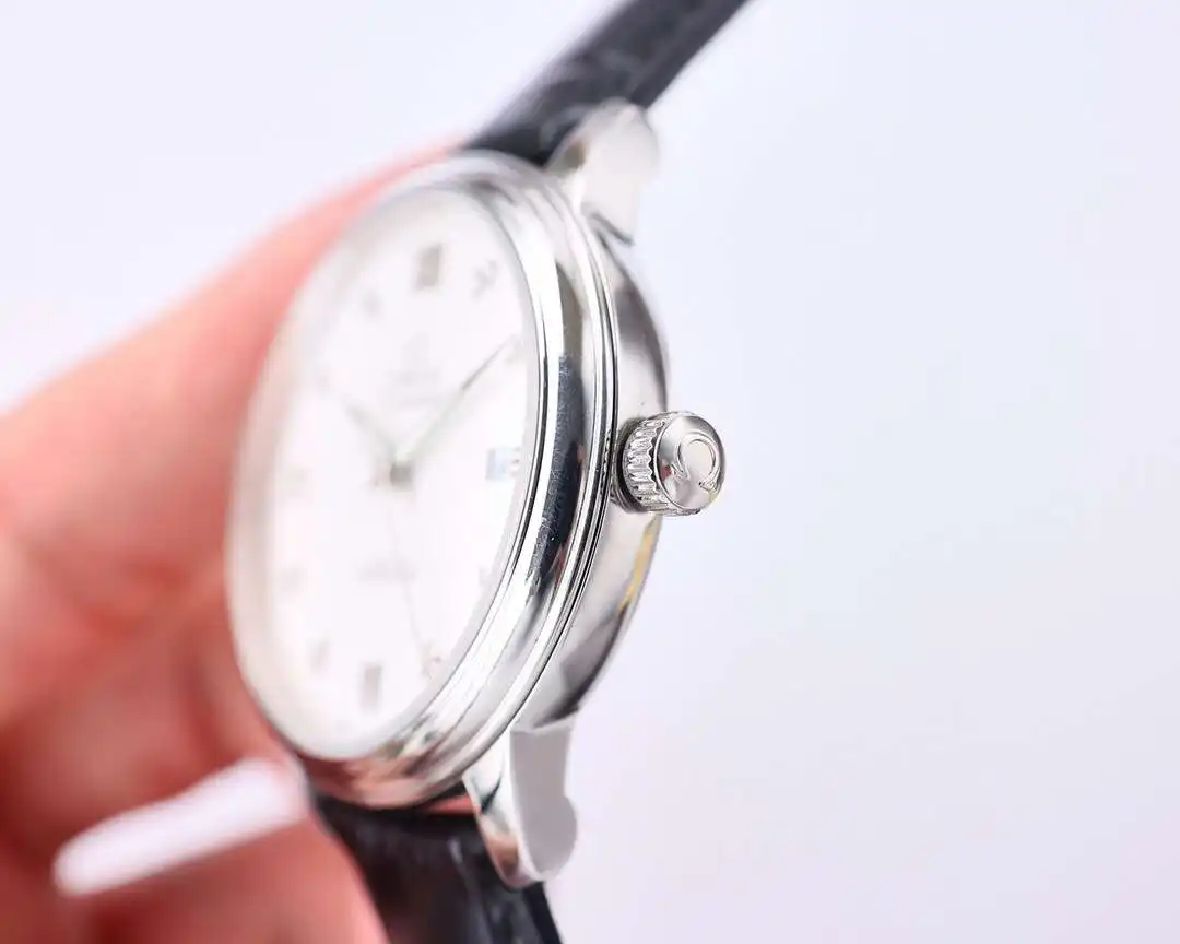 General Watches Omega Ou@mega watch men's watch with original fully automatic mechanical movement top 316 stainless steel case strap mineral super mirror diameter 40mm KK07050 view 4