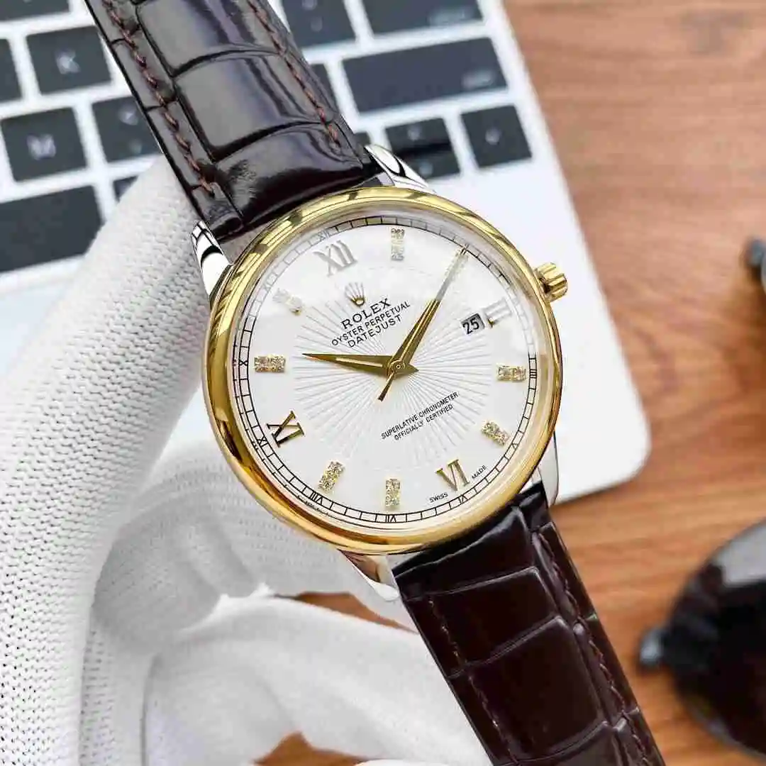 General Watches Rolex Watch Men's Watch Paired with Original Fully Automatic Mechanical Movement Top Grade 316 Precision Steel Case with Mineral Super Strong Mirror Diameter 40mm KK05350 1 view 6