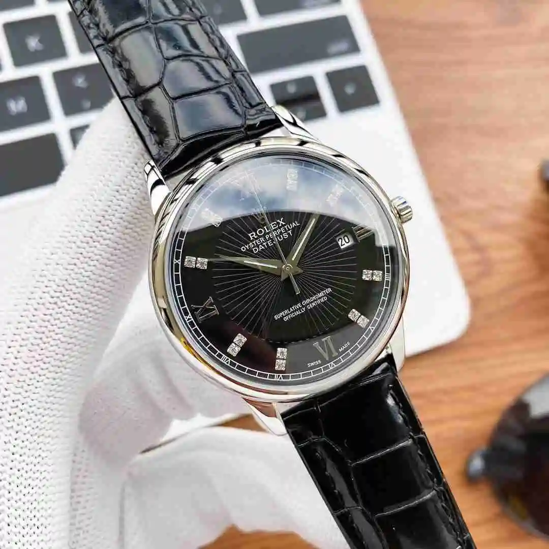 General Watches Rolex Watch Men's Watch Paired with Original Fully Automatic Mechanical Movement Top Grade 316 Precision Steel Case with Mineral Super Strong Mirror Diameter 40mm KK05350 1 view 8