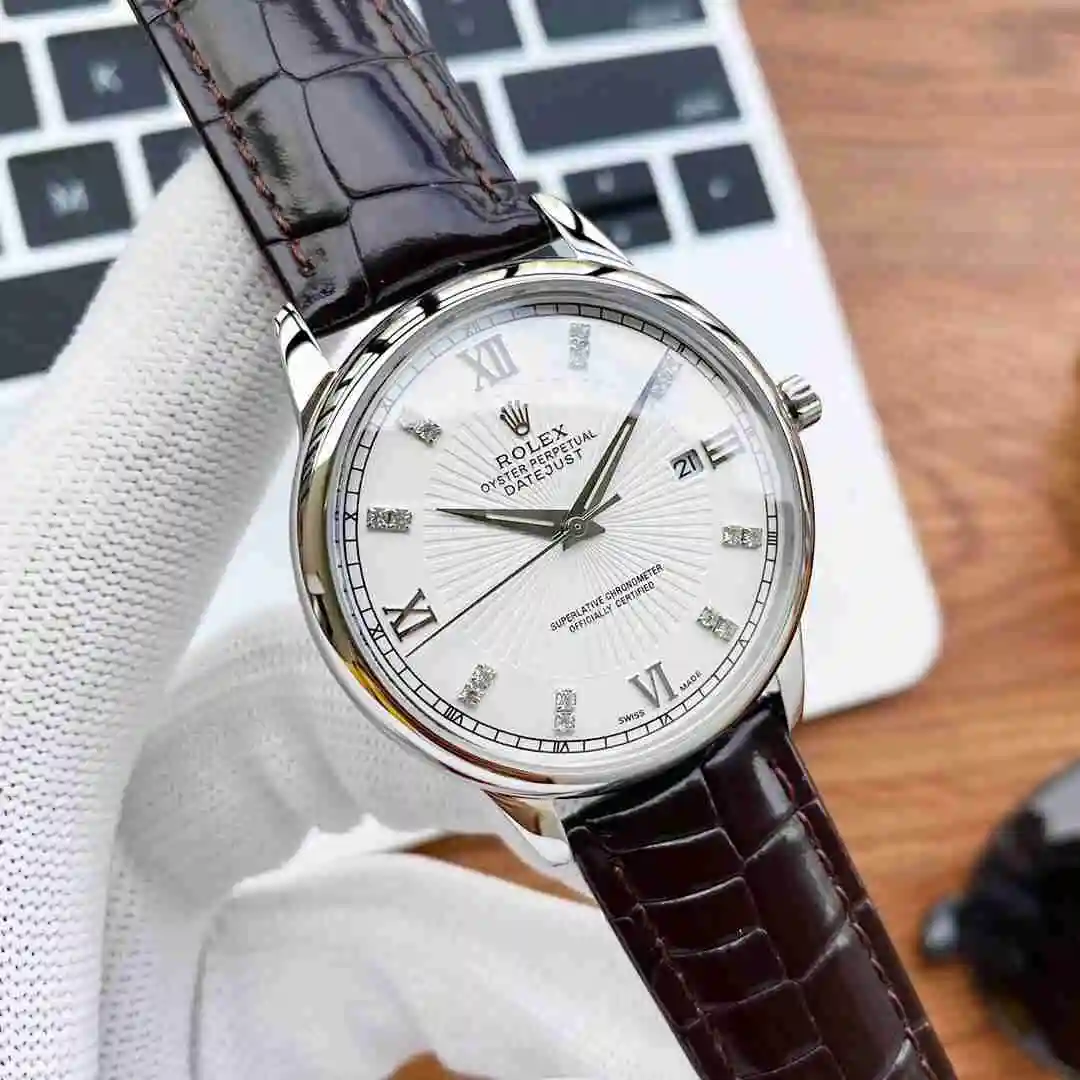 General Watches Rolex Watch Men's Watch Paired with Original Fully Automatic Mechanical Movement Top Grade 316 Precision Steel Case with Mineral Super Strong Mirror Diameter 40mm KK05350 1 view 9