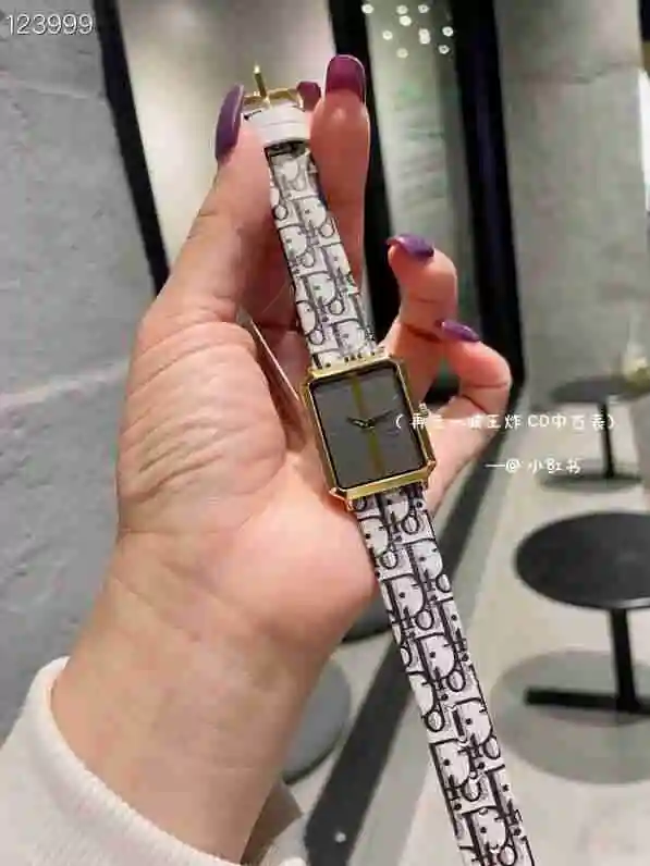 General Watches DIOR Dior Watch Women's Watch Paired with Original Fully Automatic Mechanical Movement Top Grade 316 Precision Steel Case with Mineral Super Strong Mirror Diameter 26X32cm KK02650 3 view 2