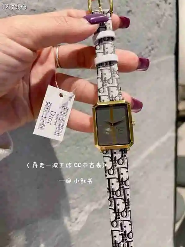 General Watches DIOR Dior Watch Women's Watch Paired with Original Fully Automatic Mechanical Movement Top Grade 316 Precision Steel Case with Mineral Super Strong Mirror Diameter 26X32cm KK02650 3 view 3