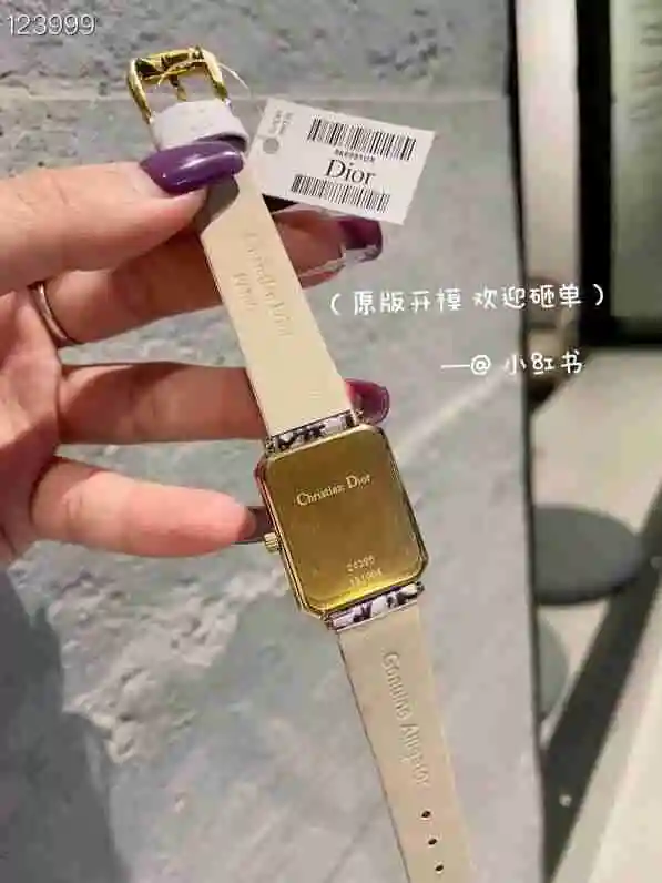 General Watches DIOR Dior Watch Women's Watch Paired with Original Fully Automatic Mechanical Movement Top Grade 316 Precision Steel Case with Mineral Super Strong Mirror Diameter 26X32cm KK02650 3 view 4