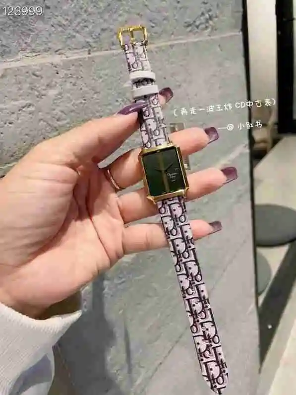 General Watches DIOR Dior Watch Women's Watch Paired with Original Fully Automatic Mechanical Movement Top Grade 316 Precision Steel Case with Mineral Super Strong Mirror Diameter 26X32cm KK02650 3 view 7
