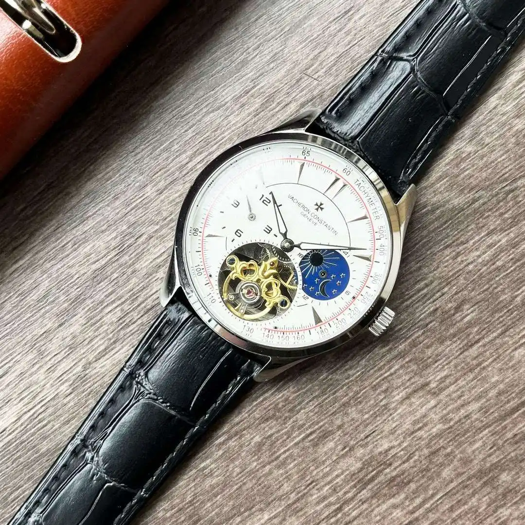 General Watches Vacheron Constantin Watch Jiang@Dun men's watch with original fully automatic mechanical movement, top-grade 316 stainless steel case and strap, mineral super mirror, diameter 42mm KK04050 1 view 5