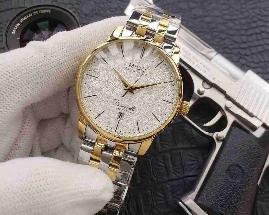 General Watches Meidu White 300 Gold 320 Steel+20 Watch view 8