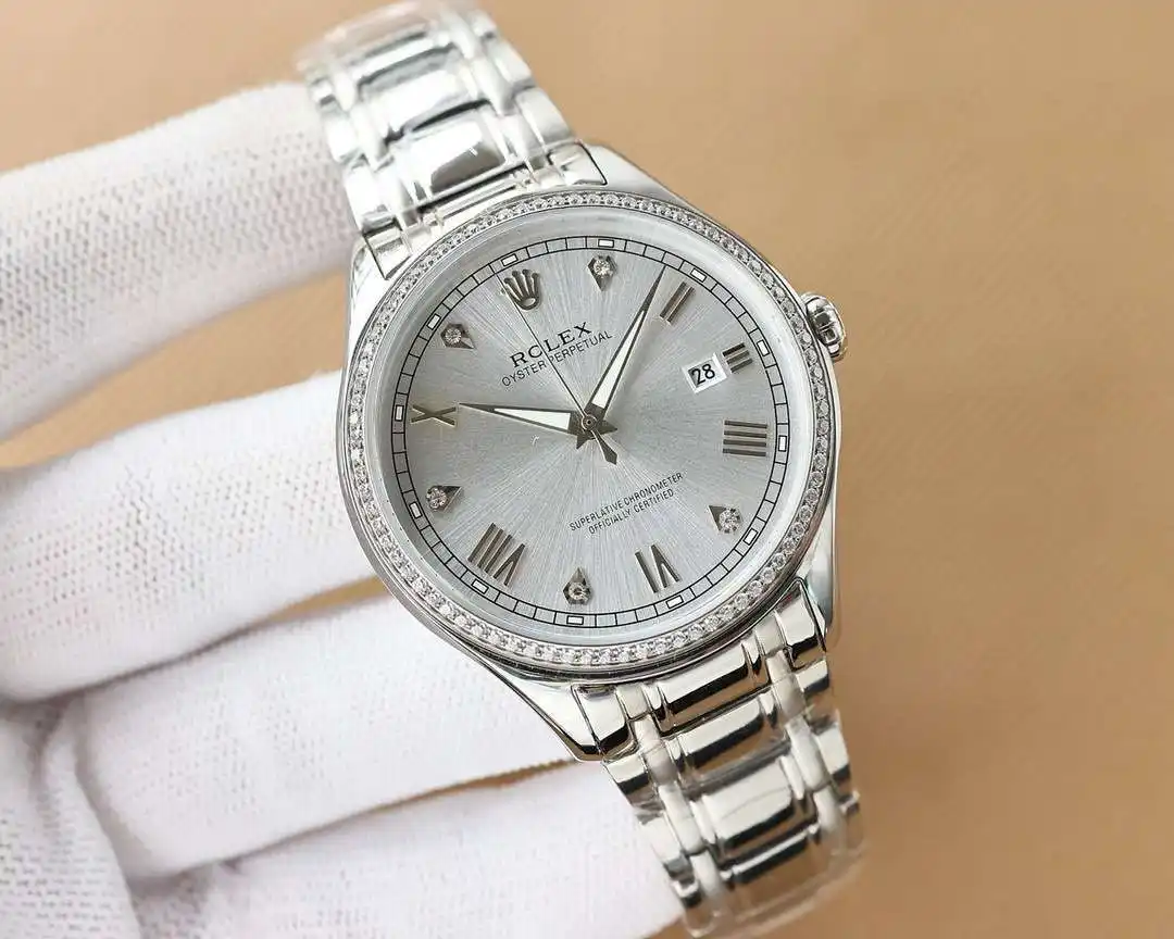 General Watches Watch, men's watch with original fully automatic mechanical movement, top-grade 316 stainless steel case and strap, mineral super mirror, diameter 40cm KK08250 view 7