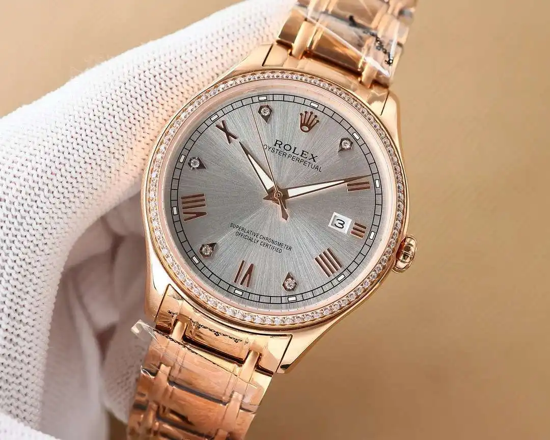 General Watches Watch, men's watch with original fully automatic mechanical movement, top-grade 316 stainless steel case and strap, mineral super mirror, diameter 40cm KK08250 view 9