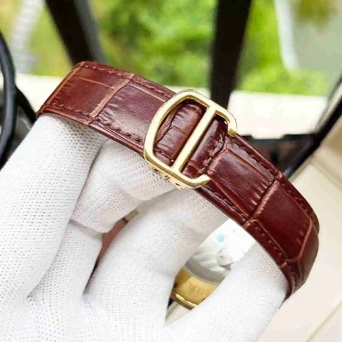 General Watches Cartier Watch Men's Watch Paired with Original Fully Automatic Mechanical Movement Top Grade 316 Precision Steel Case with Mineral Super Strong Mirror Diameter 44mm KK06500 view 2