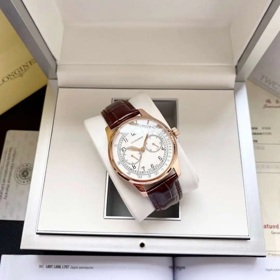 General Watches Watch Men's watch with original fully automatic mechanical movement, top-grade 316 stainless steel case and strap, mineral super mirror, diameter 40mm KK04450 2 view 5