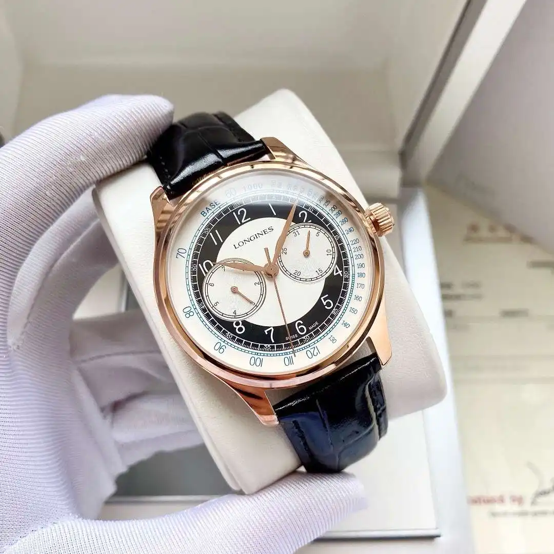 General Watches Watch Men's watch with original fully automatic mechanical movement, top-grade 316 stainless steel case and strap, mineral super mirror, diameter 40mm KK04450 2 view 7