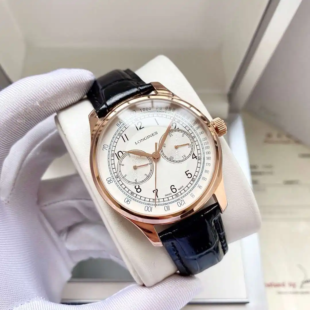 General Watches Watch Men's watch with original fully automatic mechanical movement, top-grade 316 stainless steel case and strap, mineral super mirror, diameter 40mm KK04450 2 view 9
