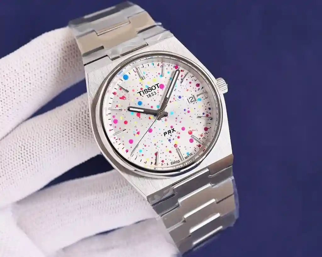 General Watches Tissot white 550 gold 600 Watch view 4