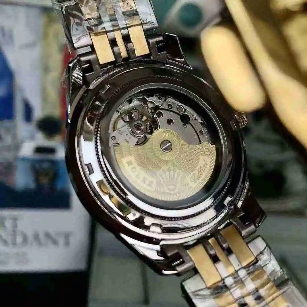 General Watches Rolex Watch Men's Watch Paired with Original Fully Automatic Mechanical Movement Top Grade 316 Precision Steel Case with Mineral Super Strong Mirror Diameter 42mm KK06250 view 2