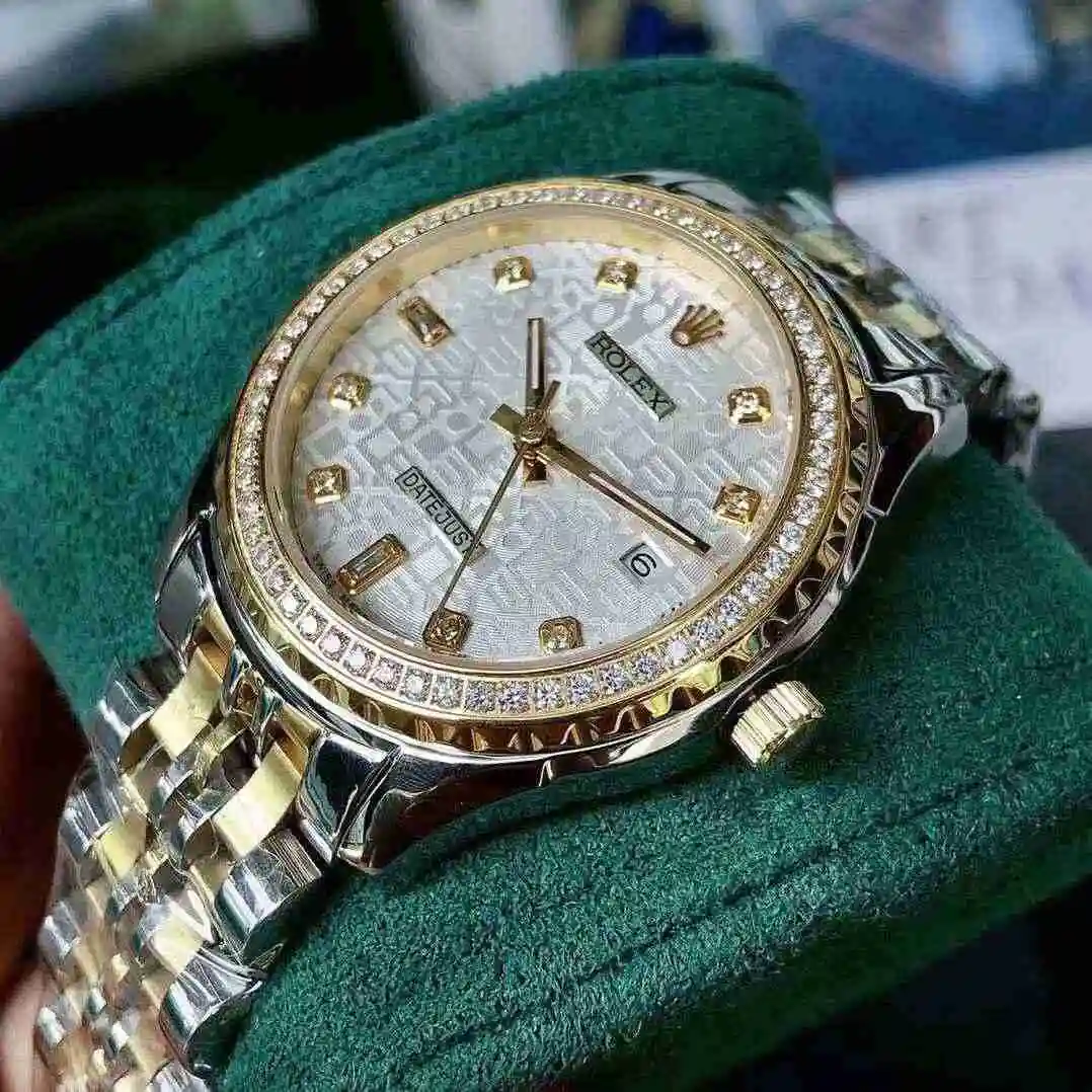 General Watches Rolex Watch Men's Watch Paired with Original Fully Automatic Mechanical Movement Top Grade 316 Precision Steel Case with Mineral Super Strong Mirror Diameter 42mm KK06250 view 3
