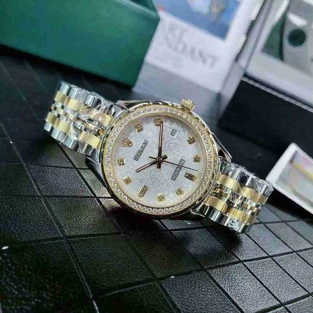General Watches Rolex Watch Men's Watch Paired with Original Fully Automatic Mechanical Movement Top Grade 316 Precision Steel Case with Mineral Super Strong Mirror Diameter 42mm KK06250 view 4