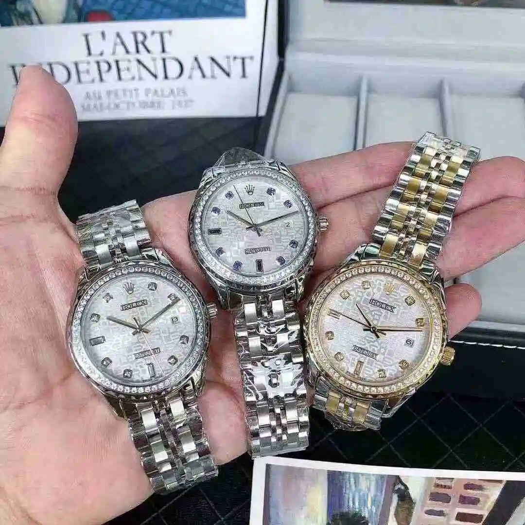 General Watches Rolex Watch Men's Watch Paired with Original Fully Automatic Mechanical Movement Top Grade 316 Precision Steel Case with Mineral Super Strong Mirror Diameter 42mm KK06250 view 7