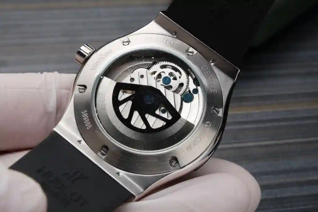 General Watches Hublot Heng@bao watch men's watch with original fully automatic mechanical movement top 316 stainless steel case strap mineral super mirror diameter 45mm KK06850 view 2