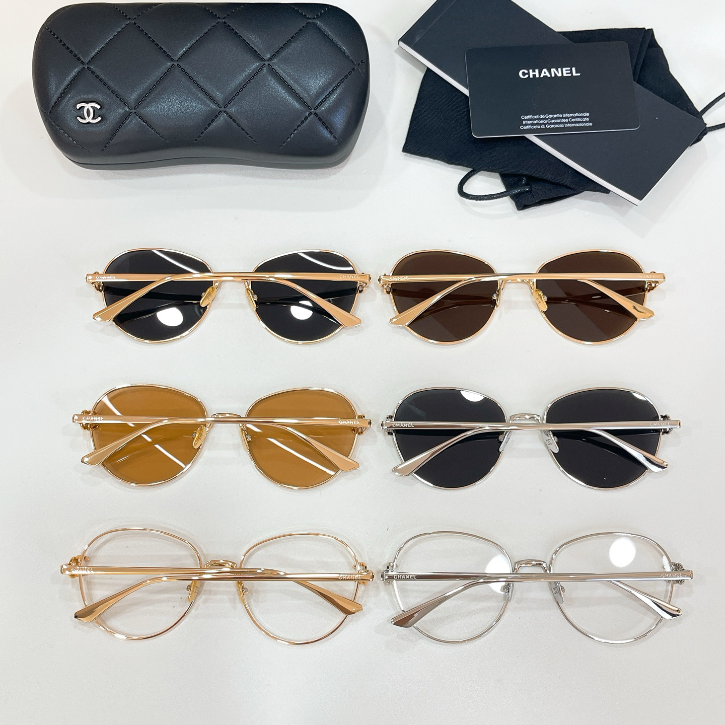 CHANE EL:2234 Size 53-18-145 Sunglasses view 9