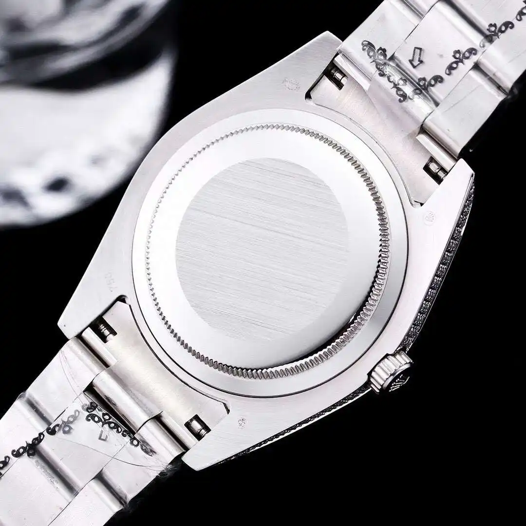 General Watches Rolex watches men's watch with original fully automatic mechanical movement top 316 stainless steel case strap mineral super mirror diameter 41mm KK view 3