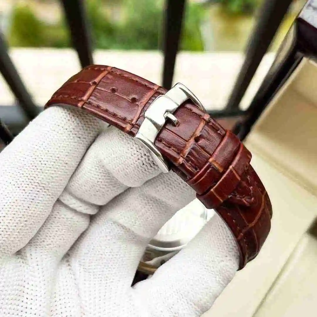 General Watches Patek Philippe Watch Men's Watch Paired with Original Fully Automatic Mechanical Movement Top Grade 316 Precision Steel Case Case with Mineral Super Strong Mirror Diameter 42mm KK05250 view 2