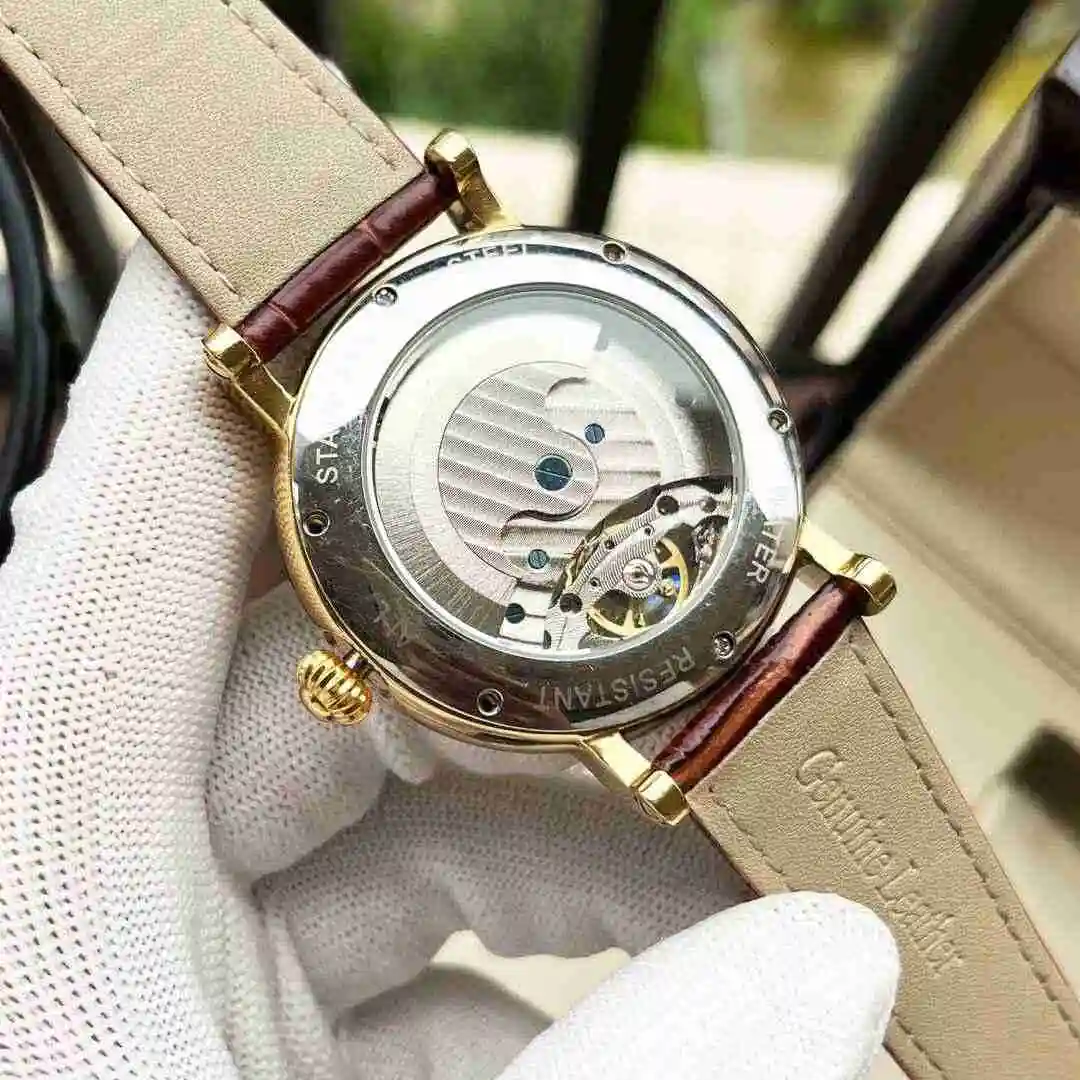 General Watches Patek Philippe Watch Men's Watch Paired with Original Fully Automatic Mechanical Movement Top Grade 316 Precision Steel Case Case with Mineral Super Strong Mirror Diameter 42mm KK05250 view 3
