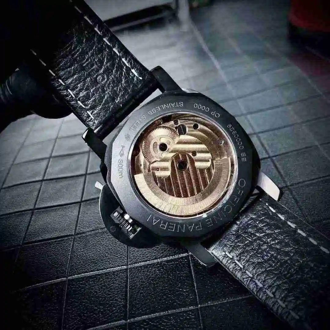 General Watches Panerai Peinahai Watch Men's Watch Paired with Original Fully Automatic Mechanical Movement Top Grade 316 Precision Steel Case with Mineral Super Strong Mirror Diameter 45mm KK06250 view 3