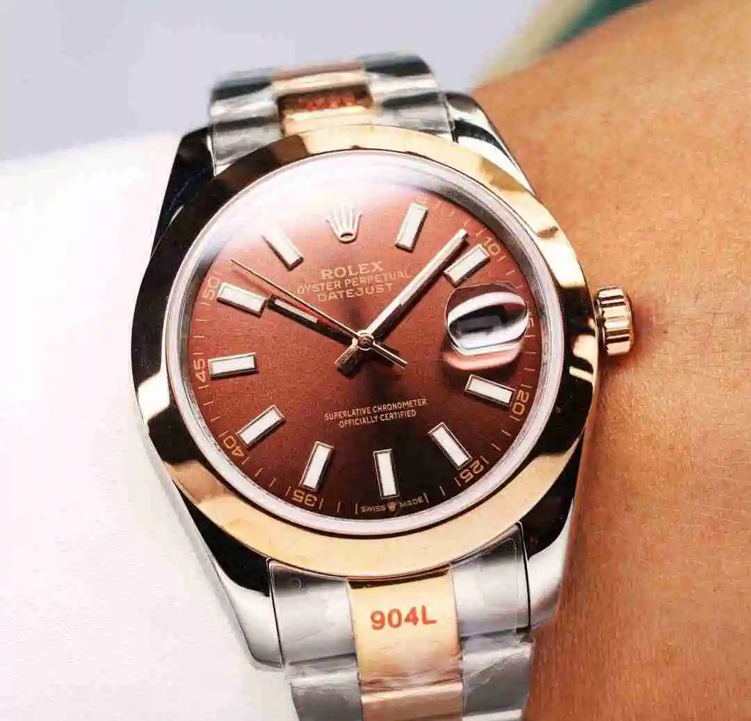 General Watches Rolex Watch Men's Watch Paired with Original Fully Automatic Mechanical Movement Top Grade 316 Precision Steel Case with Mineral Super Strong Mirror Diameter 41mm KK06500 6 view 7