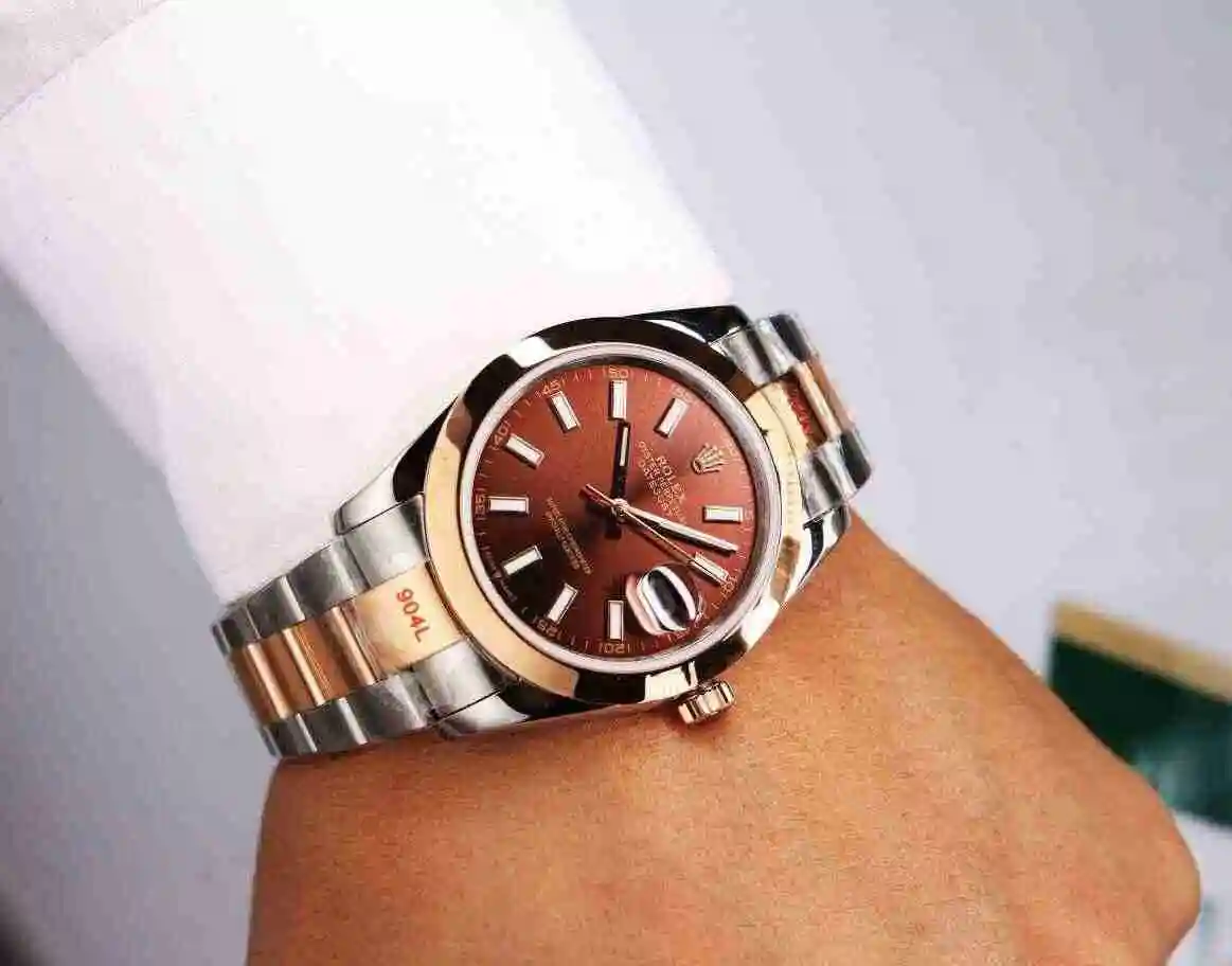 General Watches Rolex Watch Men's Watch Paired with Original Fully Automatic Mechanical Movement Top Grade 316 Precision Steel Case with Mineral Super Strong Mirror Diameter 41mm KK06500 6 view 8