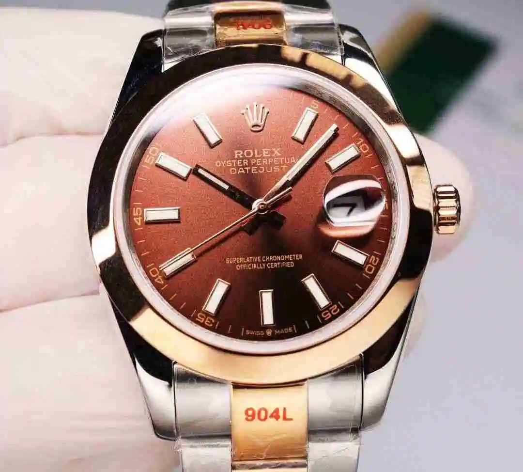 General Watches Rolex Watch Men's Watch Paired with Original Fully Automatic Mechanical Movement Top Grade 316 Precision Steel Case with Mineral Super Strong Mirror Diameter 41mm KK06500 6 view 9