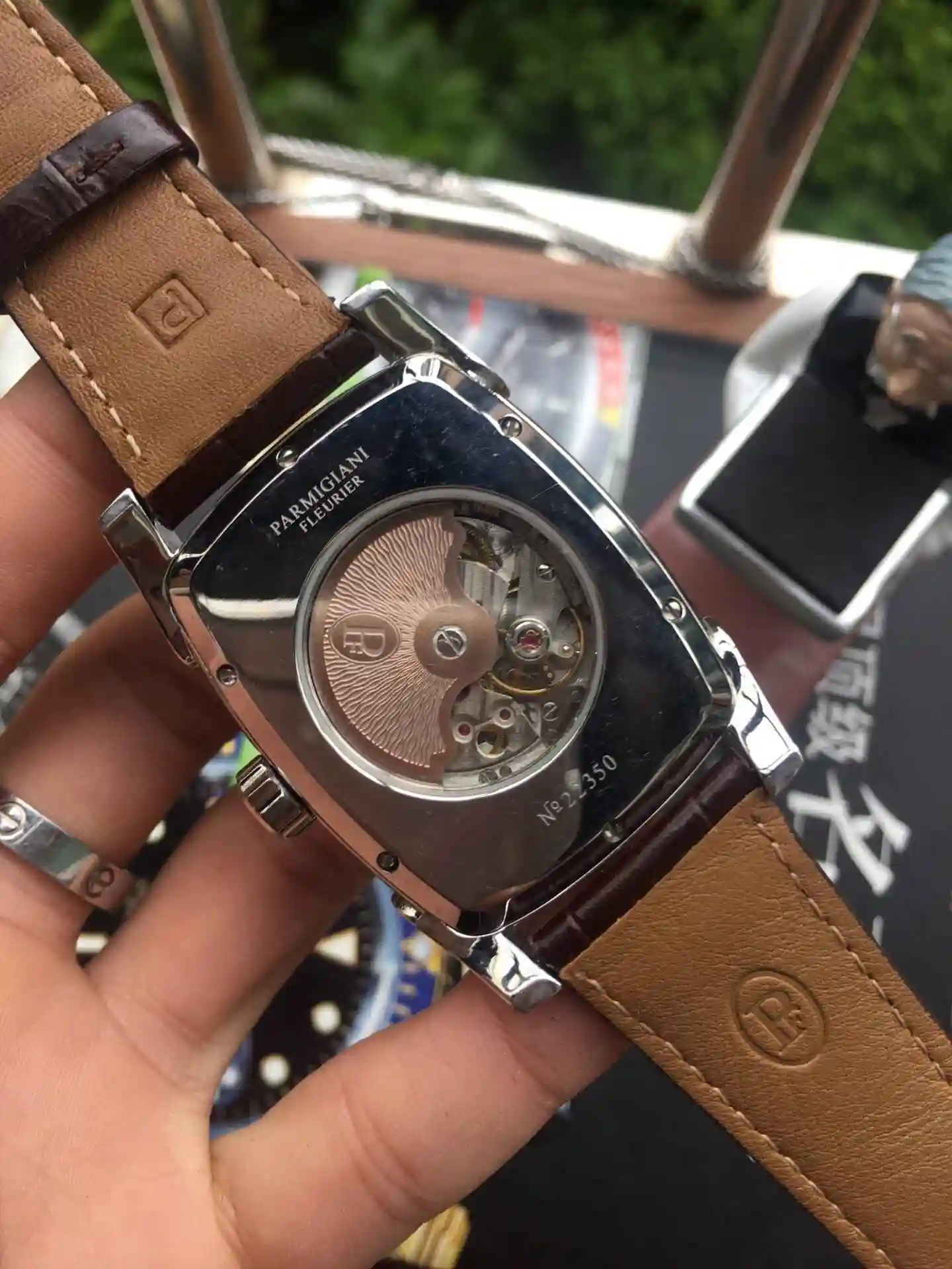 General Watches Palma Johnny White 440 Gold 460 West Rail City Movement+100 Watch view 4