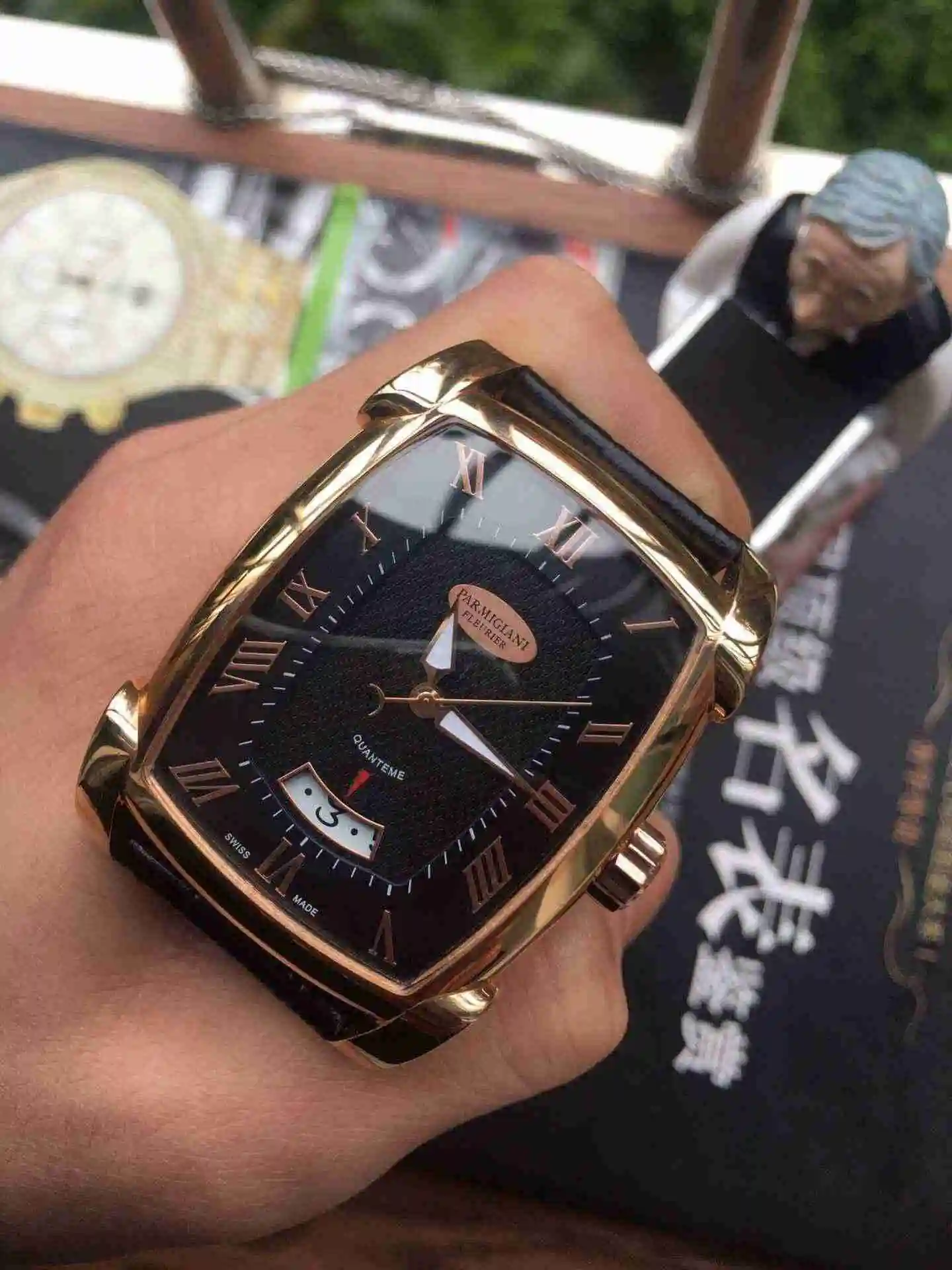 General Watches Palma Johnny White 440 Gold 460 West Rail City Movement+100 Watch view 7